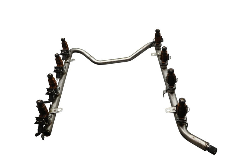 Load image into Gallery viewer, 00-06 Mercedes R230 SL500 CLK430 Fuel Injector Rail W/ Injectors 1130700095 Oem
