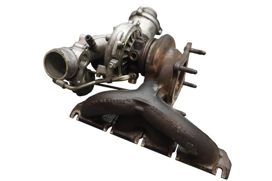 09-16 Audi A4 A4 Quattro Exhaust Manifold Turbo Charger Assembly Oem