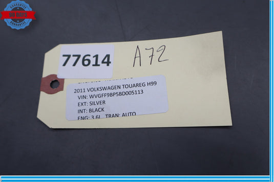 11-14 Volkswagen Touareg AFS Headlight Range Control Module Unit 7P6907357 Oem