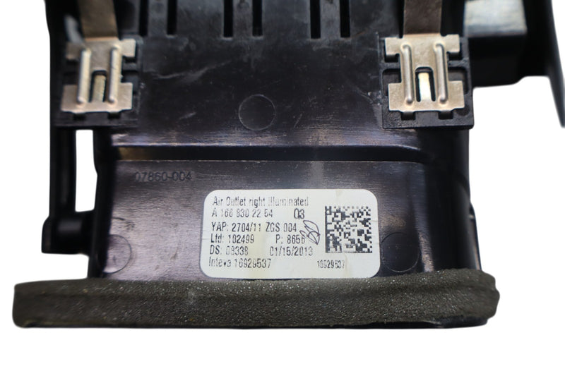 Load image into Gallery viewer, 12-16 Mercedes GL450 Front Right Passenger Side Dash AC A/C Air Vent Grill Oem
