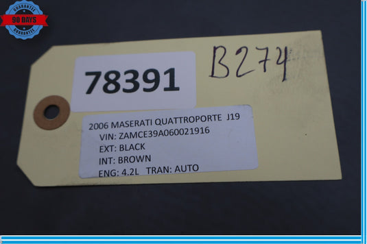 04-19 Maserati Quattroporte M139 Auxiliary Circulation Coolant Water Pump Oem