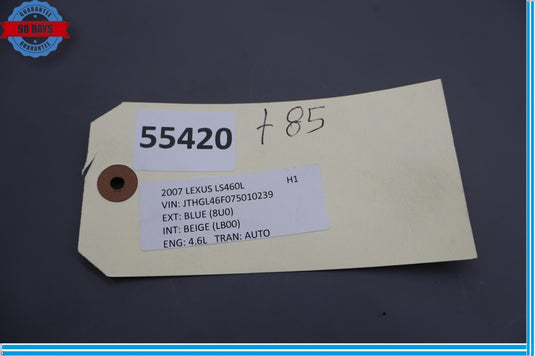 07-08 Lexus LS460 LS460L Front Right Passenger Side Door Trim Cover Panel Oem