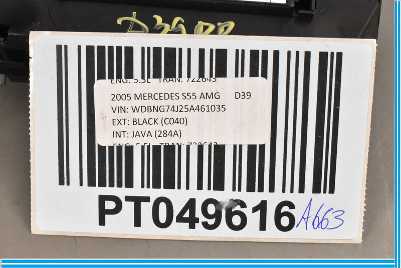Load image into Gallery viewer, 00-06 Mercedes CL500 S55 W220 Rear Right Seat Control Switch 2208216879 Oem
