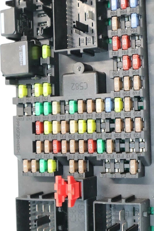 10-15 Jaguar XJ Body Control Module Fuse Relay Box Black AW93-14F041-AD OEM
