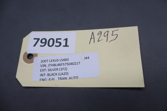 07-09 Lexus XF40 LS460 LS460L Engine Fuse Relay Junction Box Upper Cover Oem