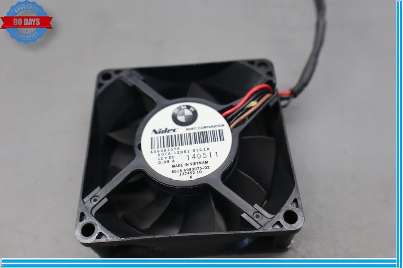 Load image into Gallery viewer, 09-15 BMW 750Li 750Li xDrive Trunk Amp Amplifier Cooling Fan Motor Oem
