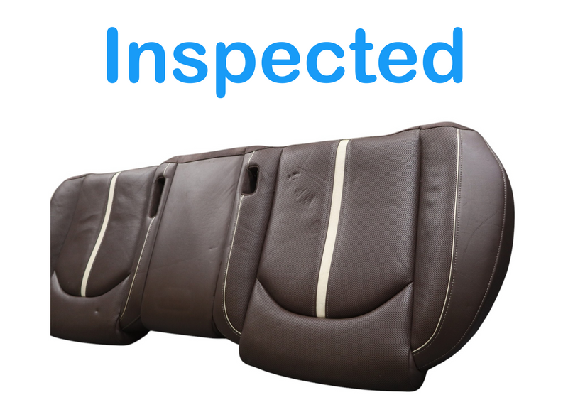 Load image into Gallery viewer, 11-18 Audi A8 A8 Quattro Rear Seat Lower Bottom Cushion Brown 4H0885203 Oem
