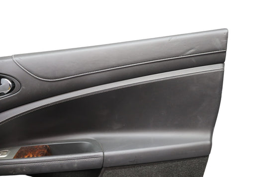 07-11 Jaguar XK Front Right Passenger Side Interior Door Trim Cover Panel Oem