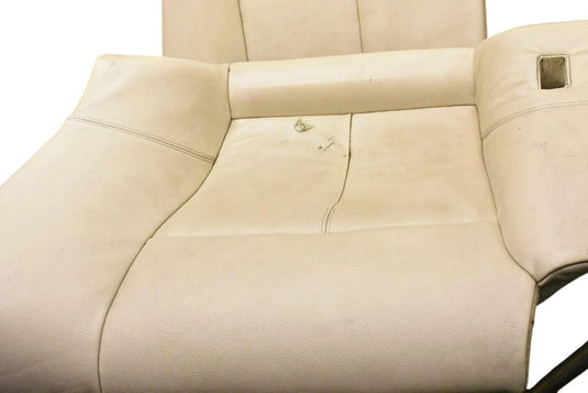 04-10 BMW 650i E63 Rear Seat Top Upper Seat Cushion Backrest Tan 52207039807 Oem