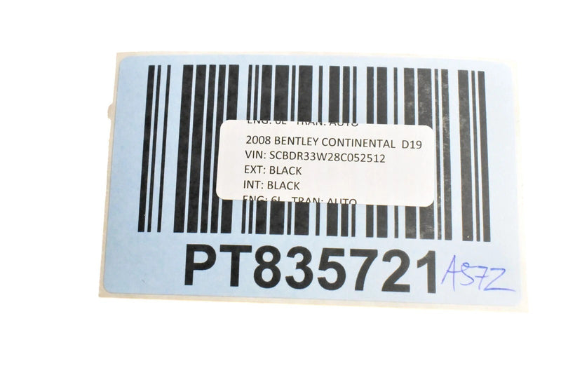 Load image into Gallery viewer, 03-11 Bentley Continental Front Left Driver Side Kick Panel Trim Cover Black OEM
