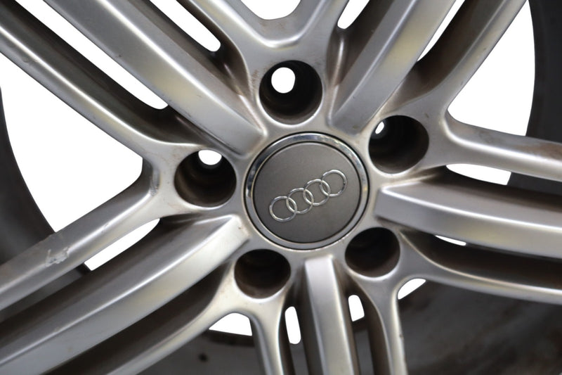 Load image into Gallery viewer, 11-15 Audi A8 Quattro 20 Inch 5 Spoke Alloy Wheel Rim 9J X 20 H2 4H0601025T Oem

