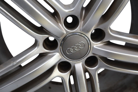 11-15 Audi A8 Quattro 20 Inch 5 Spoke Alloy Wheel Rim 9J X 20 H2 4H0601025T Oem