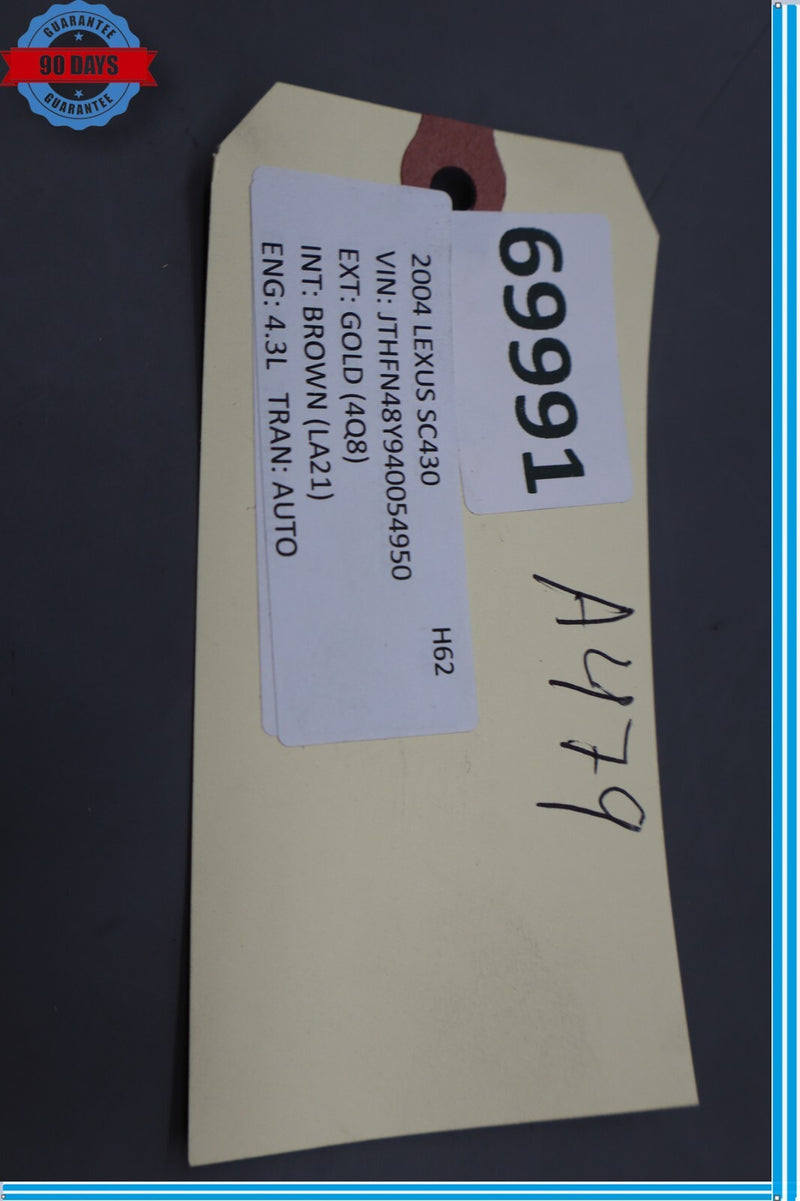 Load image into Gallery viewer, 02-10 Lexus SC430 Convertible Roof Left Driver Side Rail Cover Trim Oem

