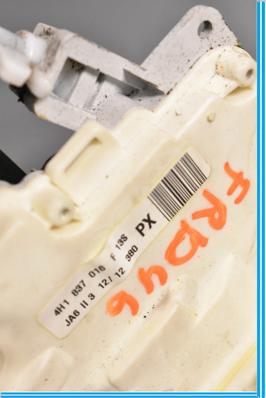 11-18 Audi A8 Quattro Front Right Door Latch Lock Actuator 4H1837016F Oem