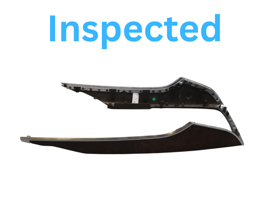 12-18 Audi A6 Quattro Front Center Console Wood Trim Bezel Cover Molding Oem