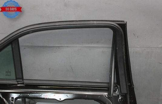 10-13 Mercedes W212 E550 E250 E400 Rear Left Driver Side Door Shell Black Oem