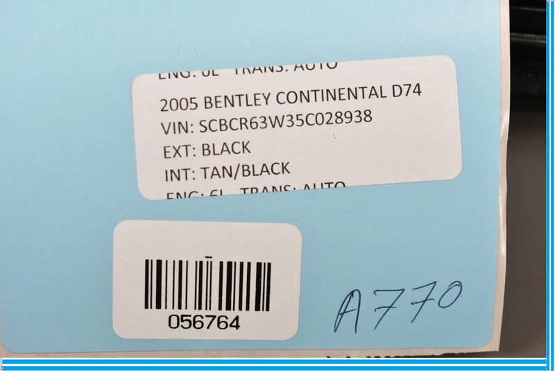 Load image into Gallery viewer, 03-12 Bentley Continental Right Dashboard Instrument Panel Trim Cover Oem
