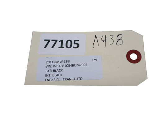 11-16 BMW 528i 535i 550i F10 Front Right Side Seat Lower Cover Trim Panel Oem