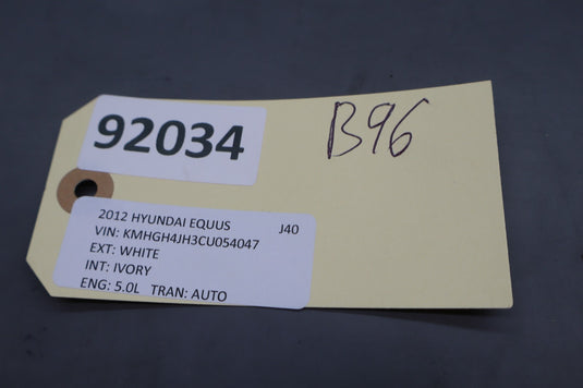 11-13 Hyundai Equus SIG Radio Information Display Screen 965633N500 Oem