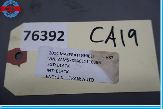 14-17 Maserati Ghibli Rear Right Side Upper Suspension Control Arm Oem