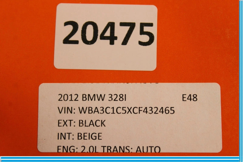 Load image into Gallery viewer, 12-18 BMW 320i 328i F30 Rear Left Driver Side Interior Door Panel Beige OEM
