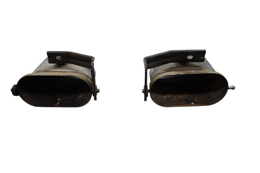 06-12 Bentley Continental Flying Spur Left & Right Exhaust Tip Muffler Set Oem