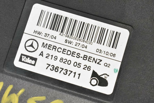 06-11 Mercedes W219 CLS500 Rear Trunk Lid Lock Remote Release Control Module OEM