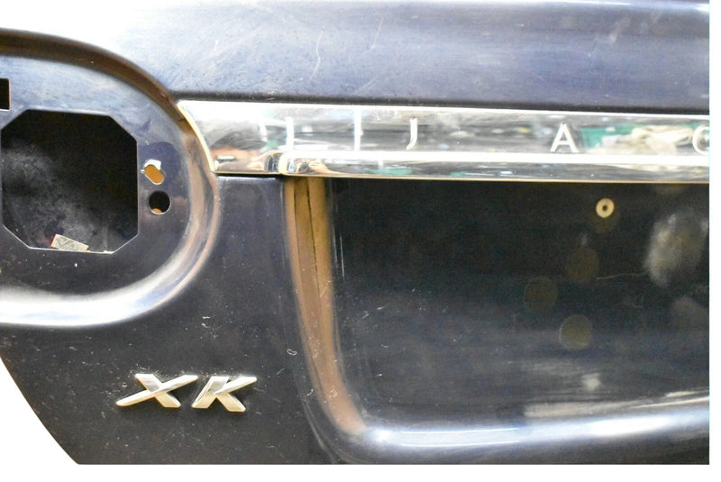 Load image into Gallery viewer, 07-15 Jaguar  XK XKR Convertible Rear Deck Trunk Lid Shell Blue 6W8340110BF OEM
