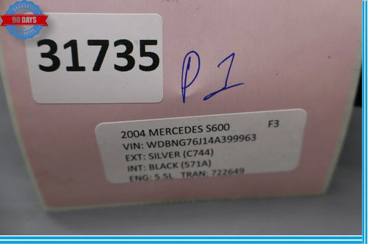 00-06 Mercedes W220 S500 S600 CL55 AMG ABS Anti Lock Brake Pump ESP Module OEM