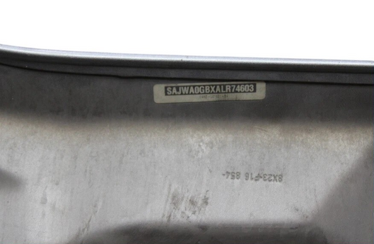 09-11 Jaguar XF X250 Front Hood Bonnet Cover Shell Panel Silver 8X23F16854 OEM