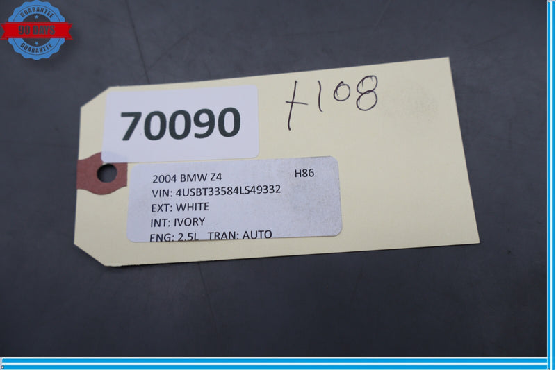 Load image into Gallery viewer, 03-08 BMW E85 Z4 Rear Left Driver Side Wheel Arch Panel Cover 74850610 Oem
