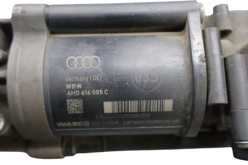 Load image into Gallery viewer, 11-18 Audi A8 A8L Quattro Air Suspension Compressor Pump W/ Bracket Oem
