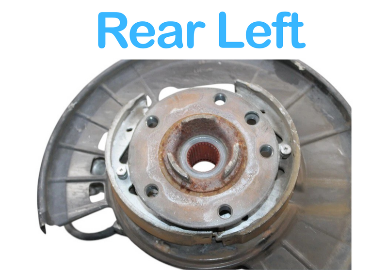 Load image into Gallery viewer, 11-14 Volkswagen Touareg Rear Left Side Spindle Knuckle Hub 95833161101 Oem

