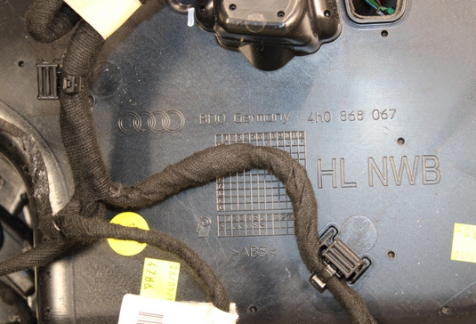 11-18 Audi A8 A8 Quattro Rear Left Driver Side Interior Door Panel Trim Oem