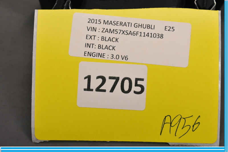 Load image into Gallery viewer, 14-20 Maserati Ghibli Front Right Door Mirror Corner Trim Panel Oem

