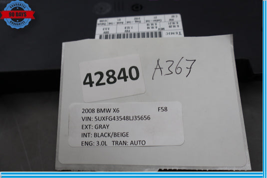 07-10 BMW X5 X6 E70 Front Left Driver Side Seat Control Module Unit Oem