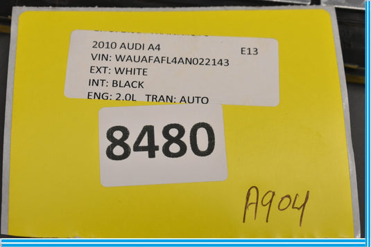 09-16 Audi A4 Rear Right Passenger Side Door Trim Panel Molding Oem