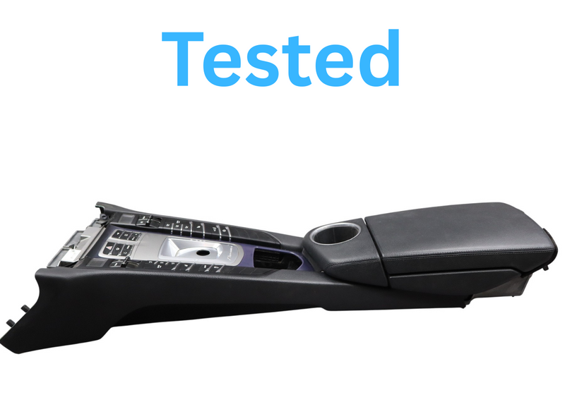 Load image into Gallery viewer, 10-16 Porsche Panamera Center Console Frame Bracket &amp; Armrest 97055311100 Oem
