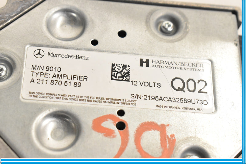 Load image into Gallery viewer, 10-12 Mercedes GL450 X164 Harman Becker Subwoofer Amplifier 2118705189 Oem
