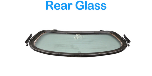 97-06 Jaguar XK8 XKR Convertible Rear Windshield Windscreen Window Glass Oem