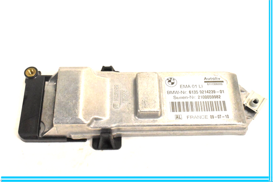 09-15 BMW 750i 750Li F01 F02 Front Left Seat Belt Control Module 61359214239 Oem