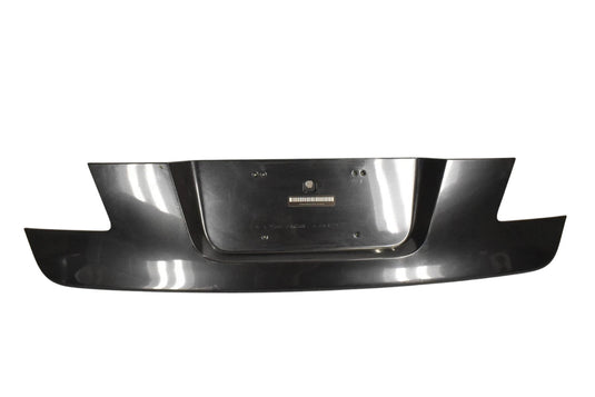 09-15 BMW 750i 740Li 750Li Trunk Lid License Plate Trim Cover Panel Black Oem