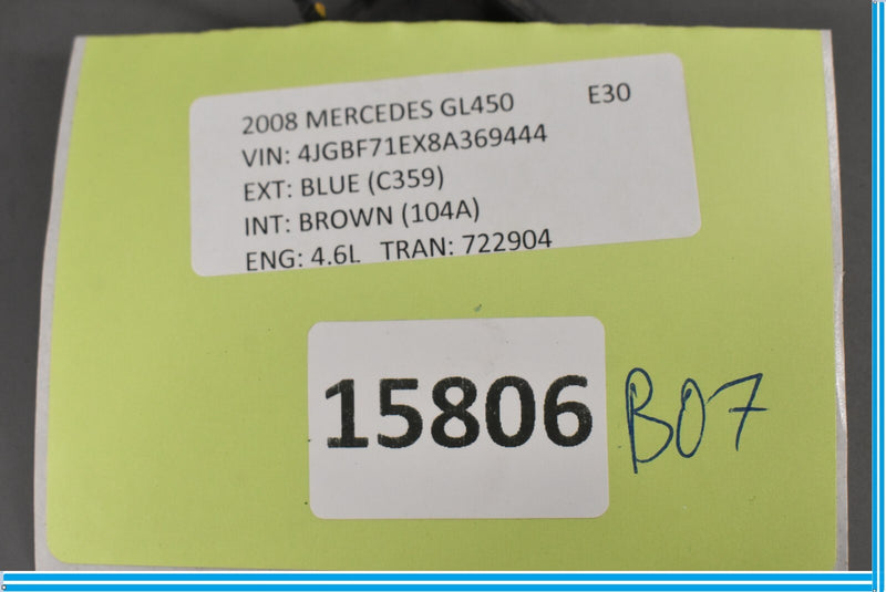 Load image into Gallery viewer, 07-12 Mercedes GL450 Rear Bumper Tow Hook Hitch Cover Lid Black 1648850523 Oem
