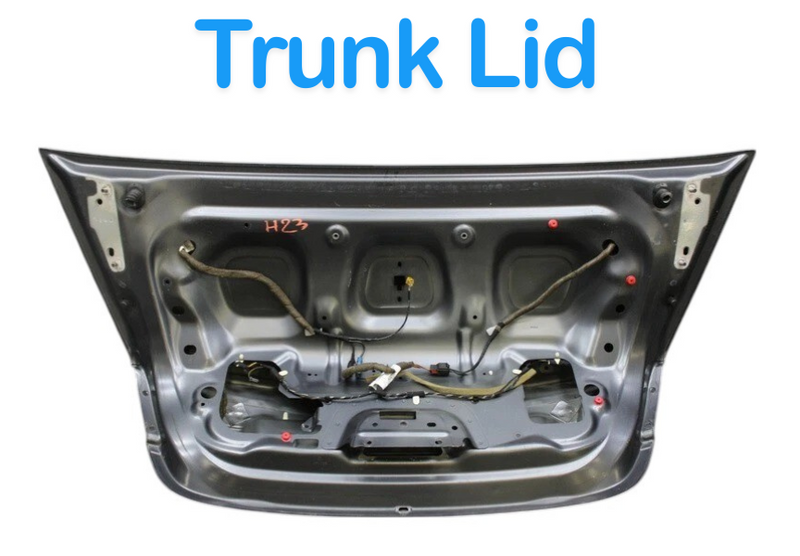 Load image into Gallery viewer, 07-15 Jaguar XK X150 XKR Convertible Rear Deck Trunk Lid Hatch Shell Oem
