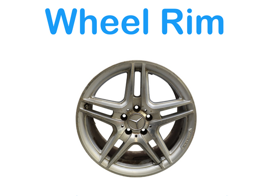06-15 Mercedes W204 C250 C63 AMG Rear Axle Wheel Rim Disc 8.5 J x 18 R18 Oem
