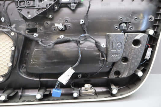 10-19 Jaguar XJ XJL Front Left Driver Side Interior Door Panel AW93-F23713-C Oem