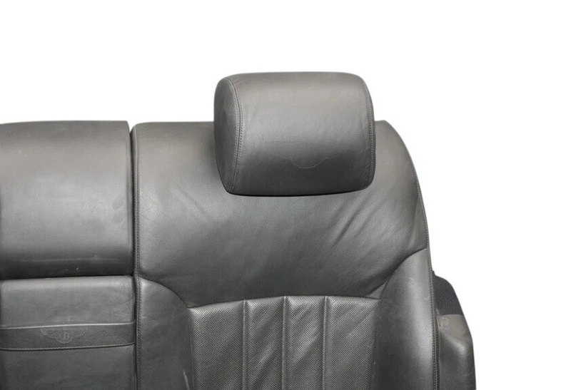 Load image into Gallery viewer, 06-12 Bentley Continental Rear Side Top Upper Seat Cushion Assembly Black OEM
