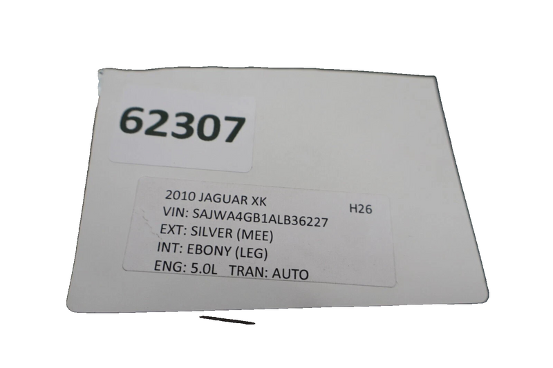 Load image into Gallery viewer, 07-15 Jaguar X150 XK Convertible Rear Windshield Windscreen Window Glass Oem

