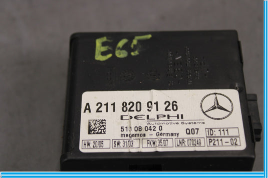03-12 Mercedes R230 SL550 SL500 Alarm Anti Theft Locking Control Module Oem
