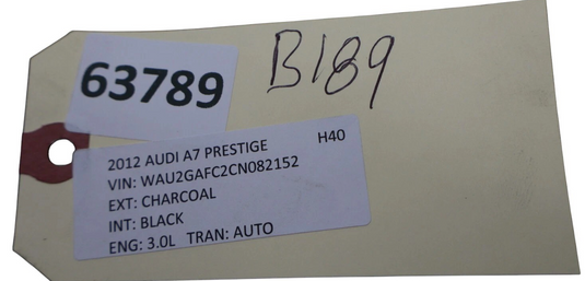 12-18 Audi  A7 Quattro Front Left Driver Door Lock Latch Actuator 8J1837015 Oem